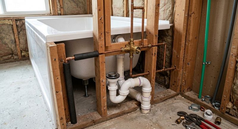 Oversized Bathtub Installation in South Portland, ME