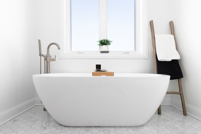 Freestanding Tub Installation in South Portland, ME